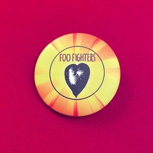 Vintage foo fighters pin